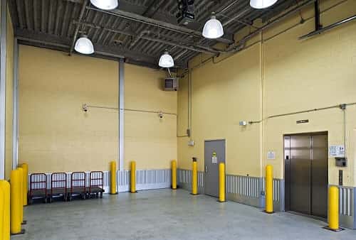 Drive In Loading Area For Self Storage Lockers on East New York Avenue in Brooklyn, New York 11212